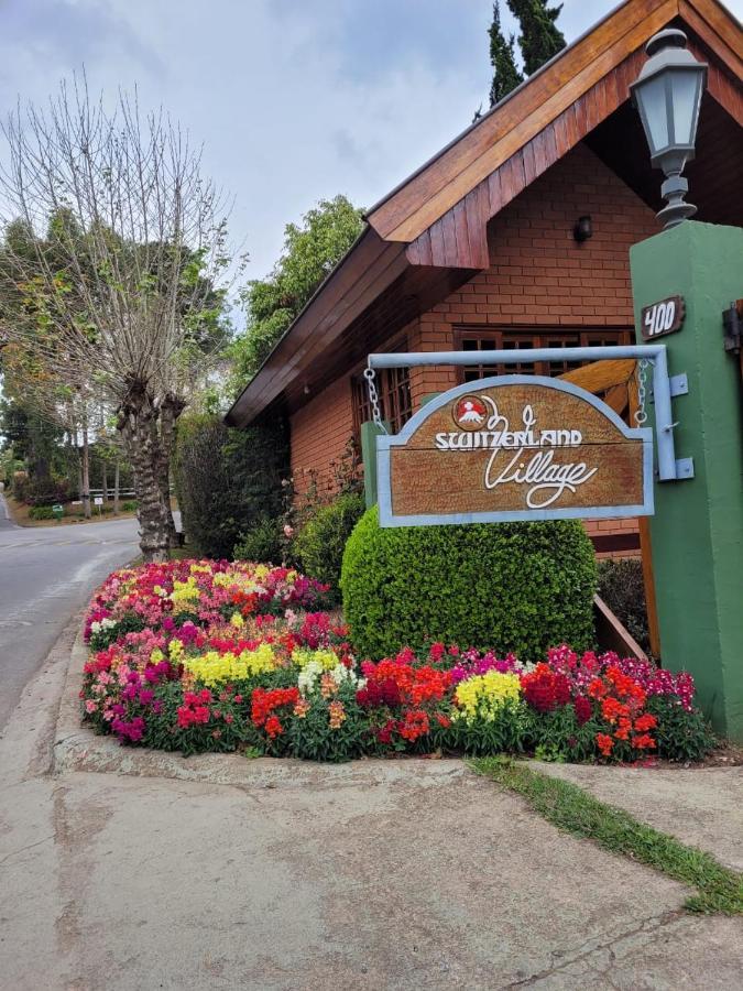Belissima Cobertura No Condominio Switzerland, O Conforto Que Toda Familia Merece Campos do Jordão Esterno foto
